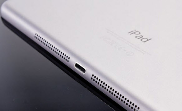 Разъем Lightning в iPad Pro поддерживает передачу данных на скорости, соответствующей спецификации USB 3.0